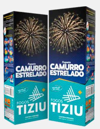 Foguete Camurro Estrelado