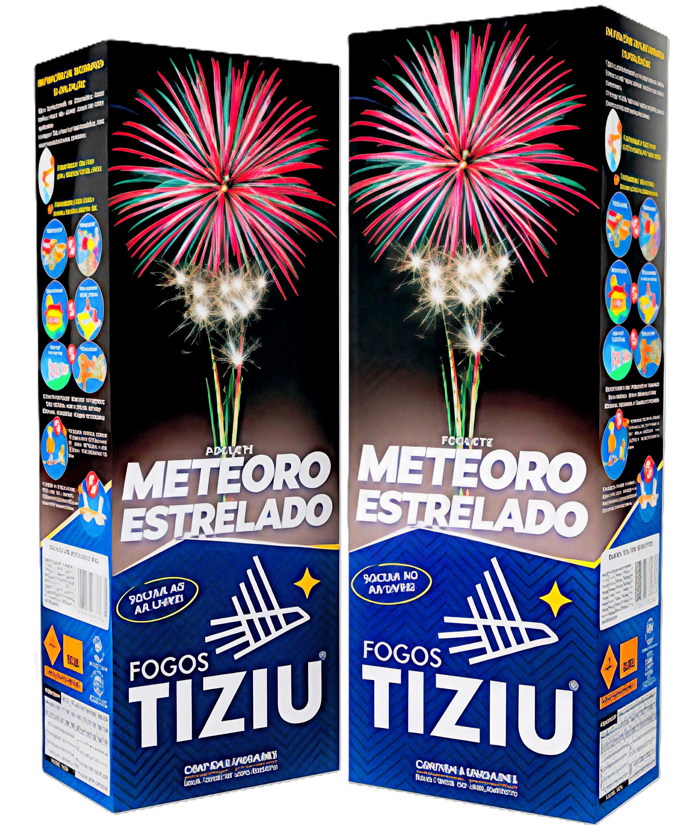 Foguete Meteoro Estrelado