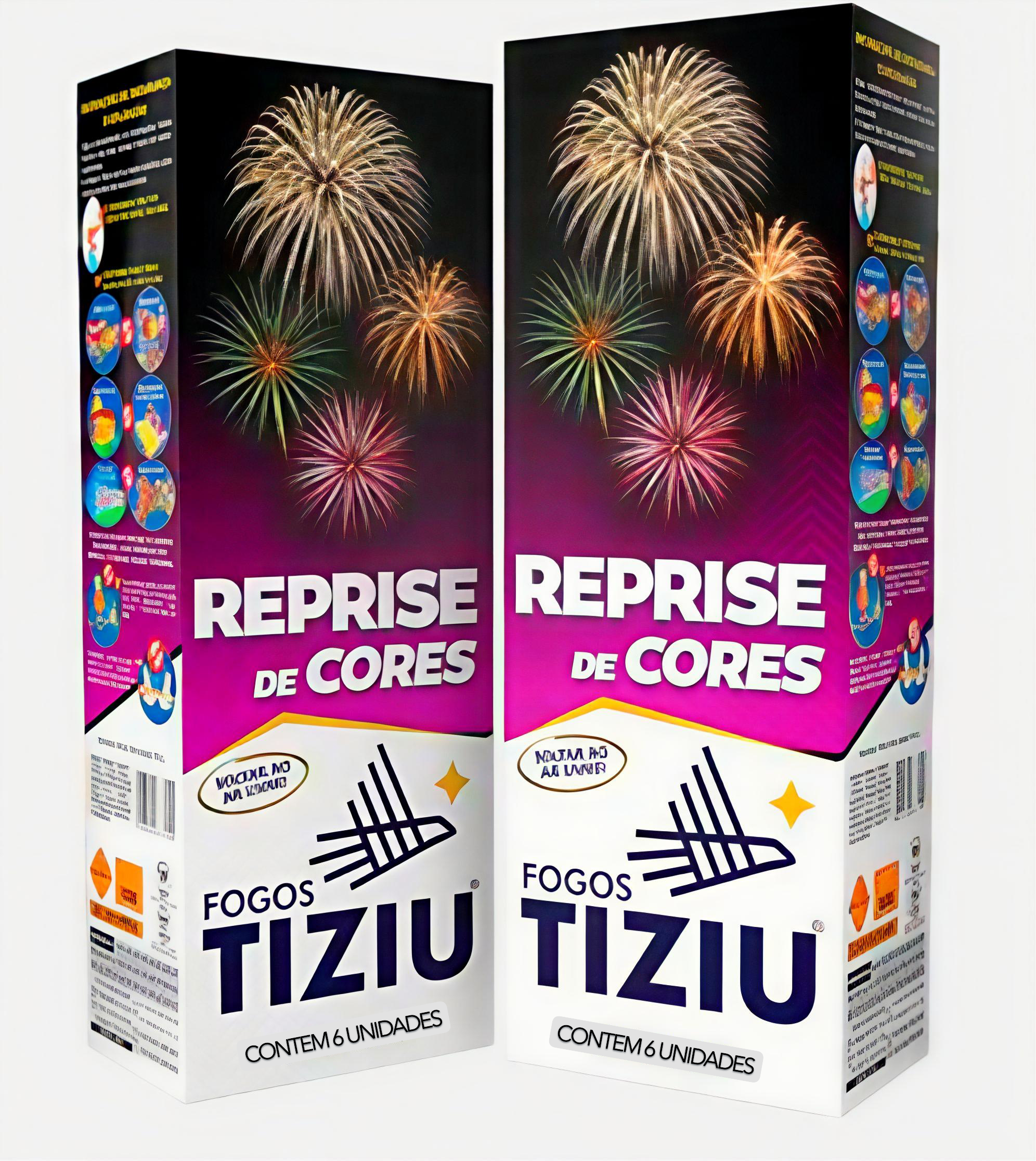 Foguete Reprise de Cores